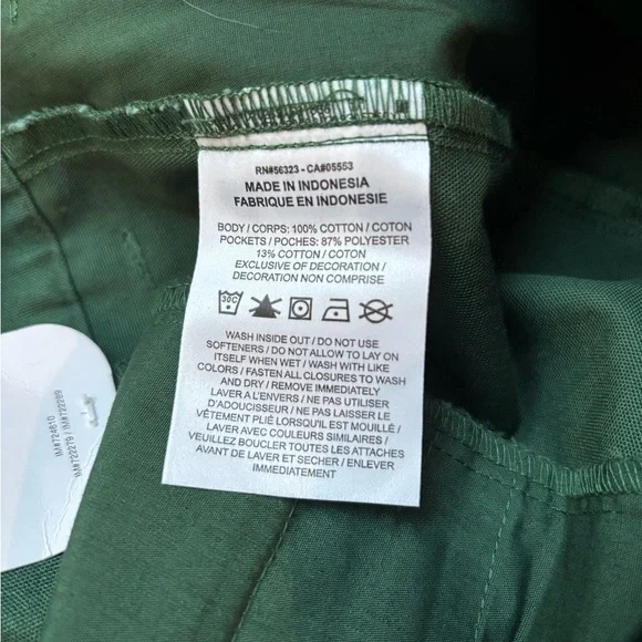 Nike Men’s Green Chino Shorts Size 40 Standard Fit Above Knee NWT - Picture 5 of 5